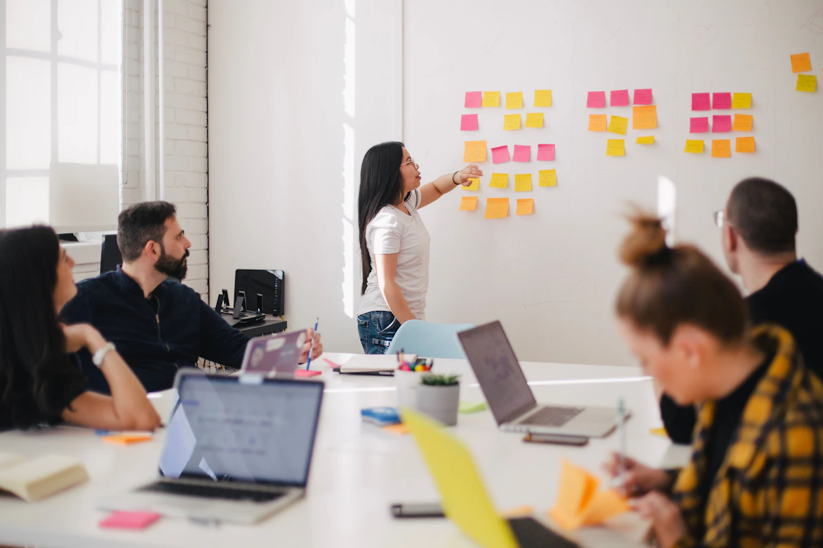 KwiqRank AI SEO team working on search strategy in Manchester office