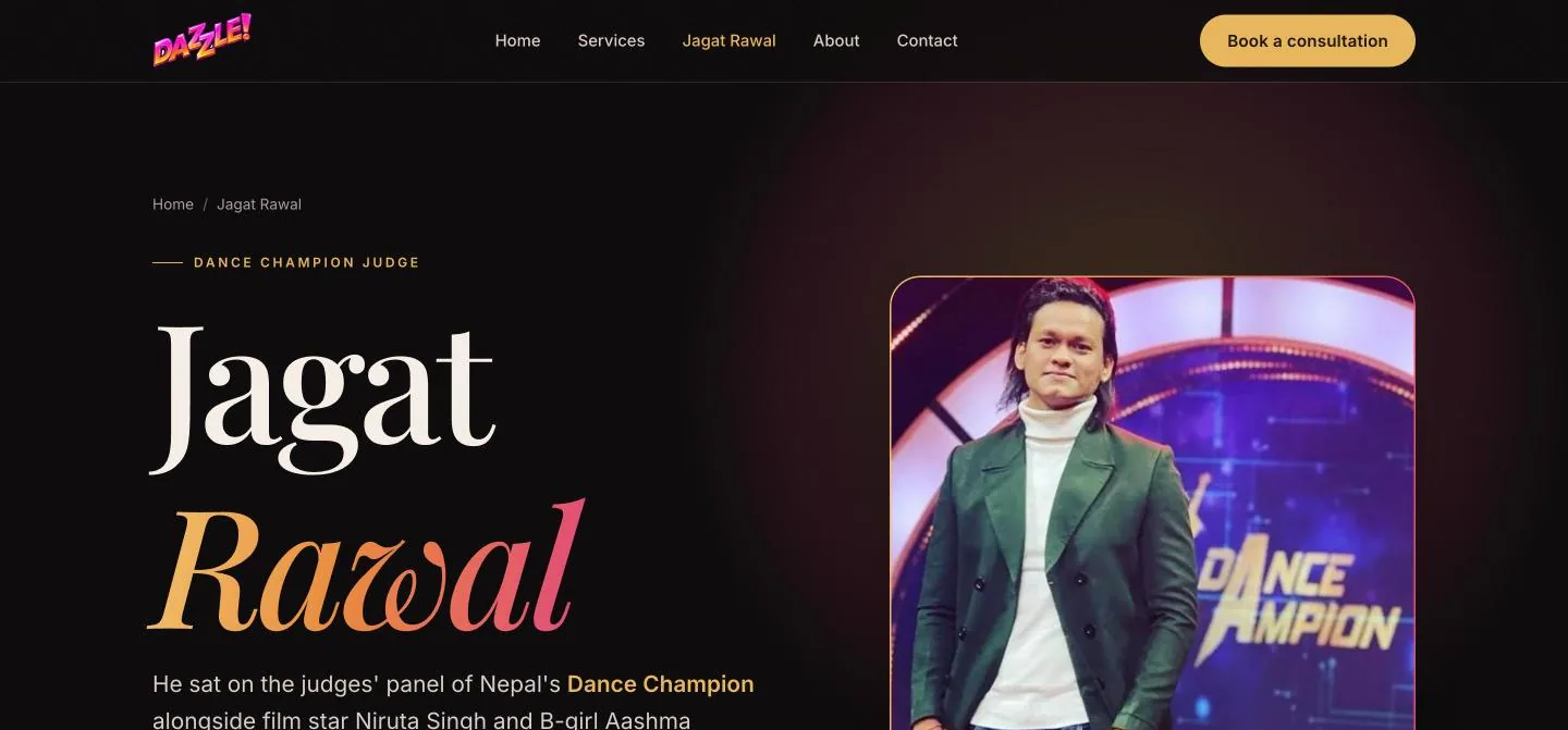 Jagat Rawal website