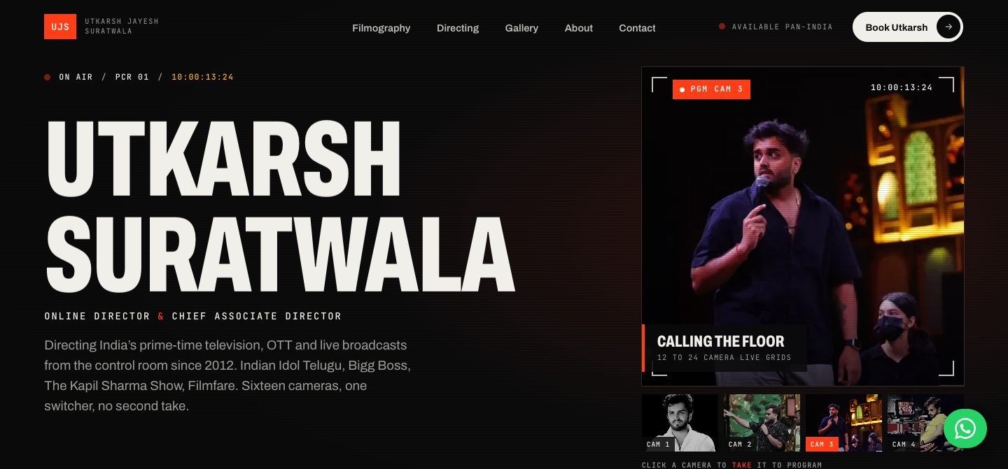 Utkarsh Suratwala homepage